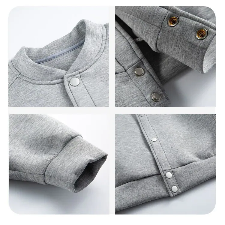 Solid Color Oversized Space Cotton Jacket