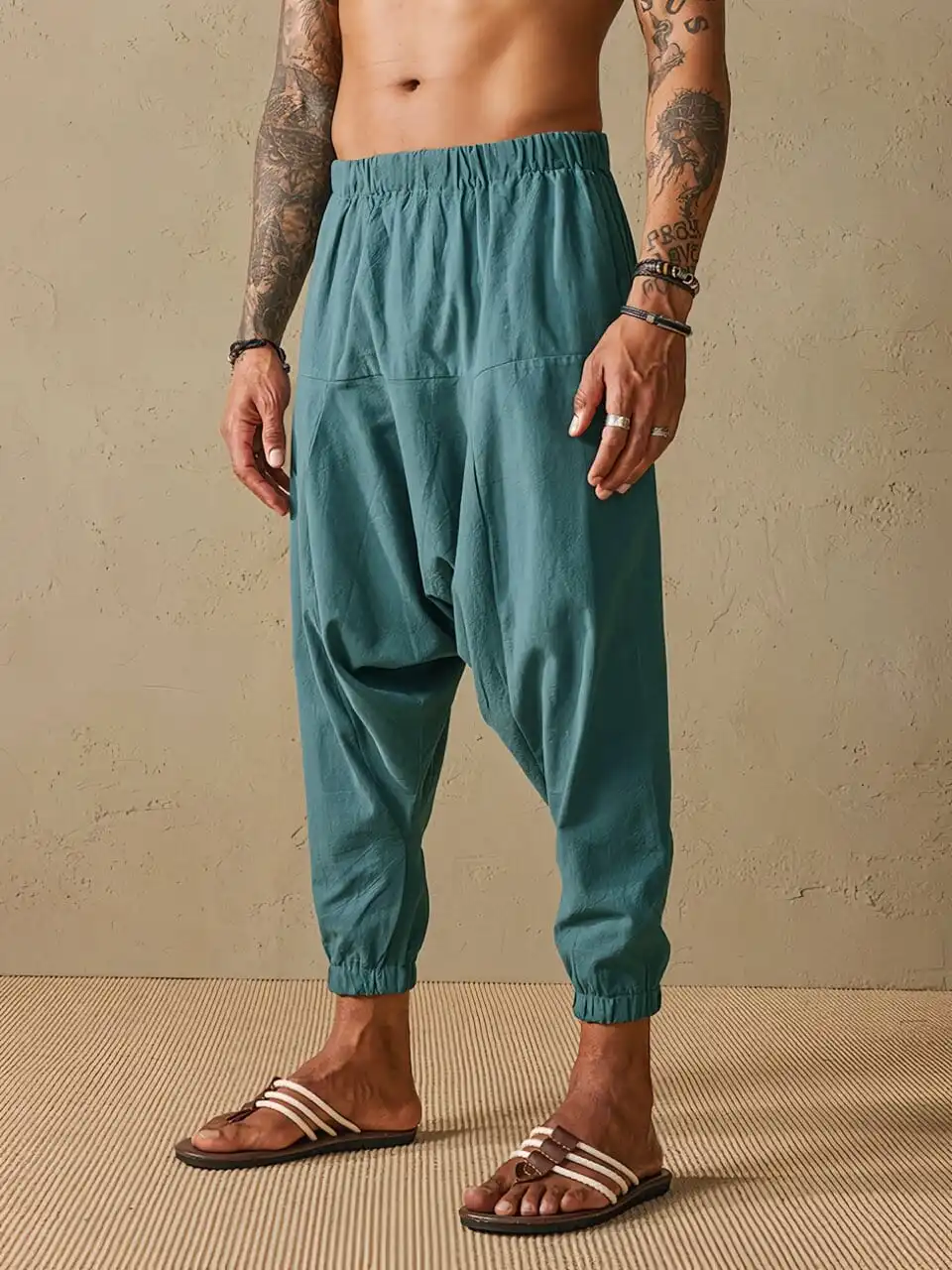 Linen Loose Fit Pants