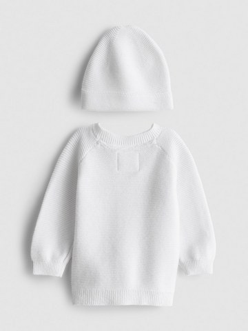 Pure Cotton Premature Baby Cardigan and Hat Set detail 1