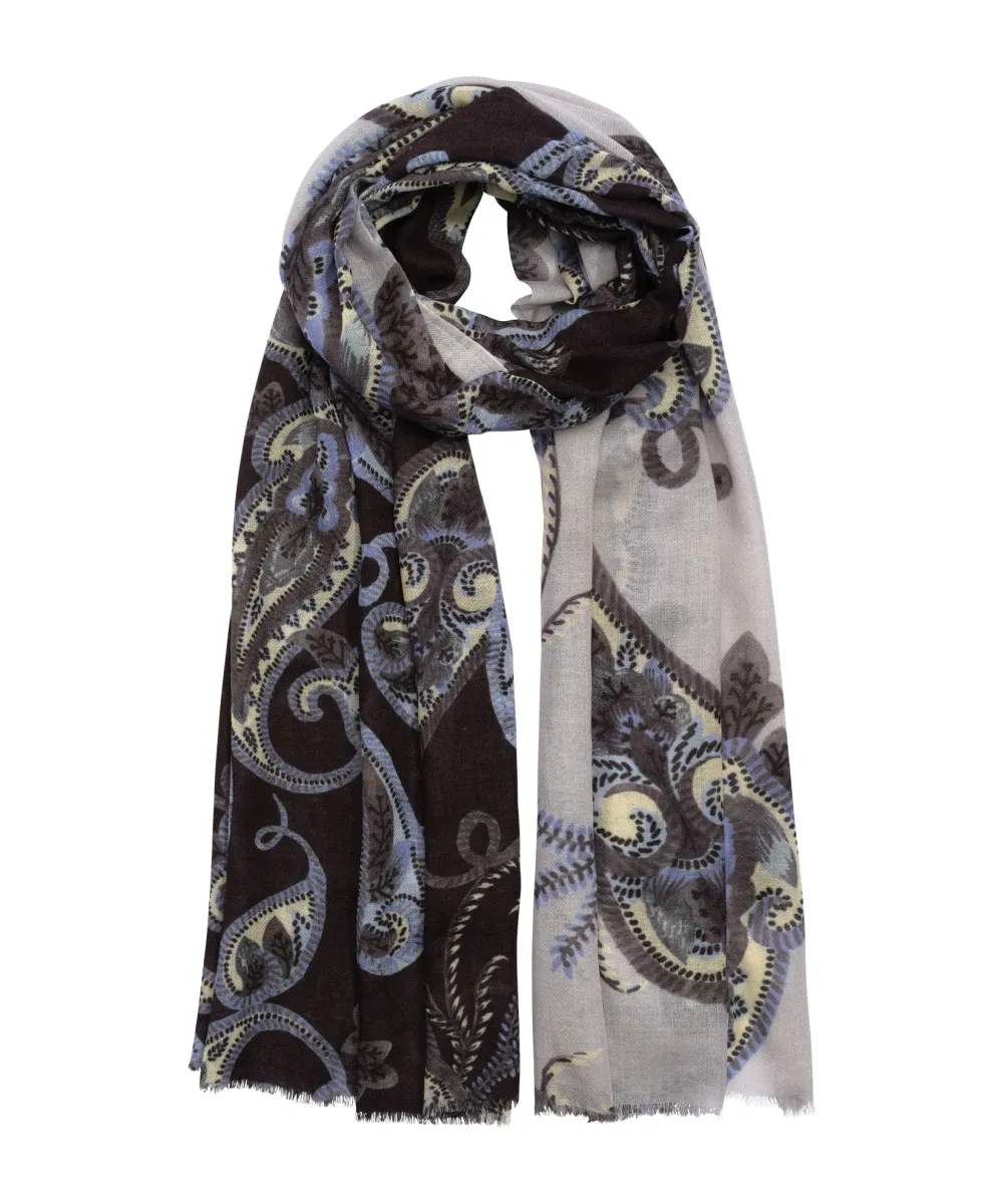 Casual Style Traditional Paisley Scarf