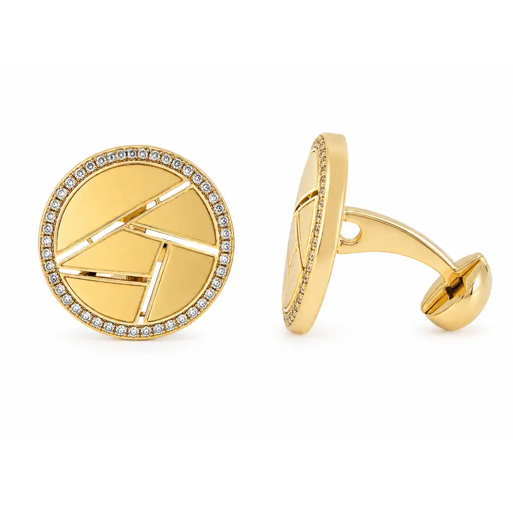 Classic Diamond Cufflinks