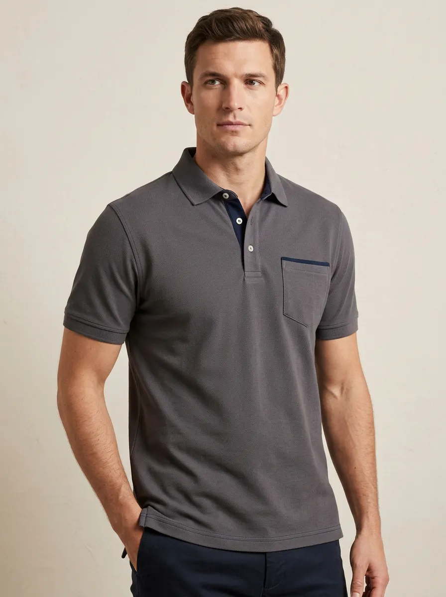 Men's Pocket Polo Shirt