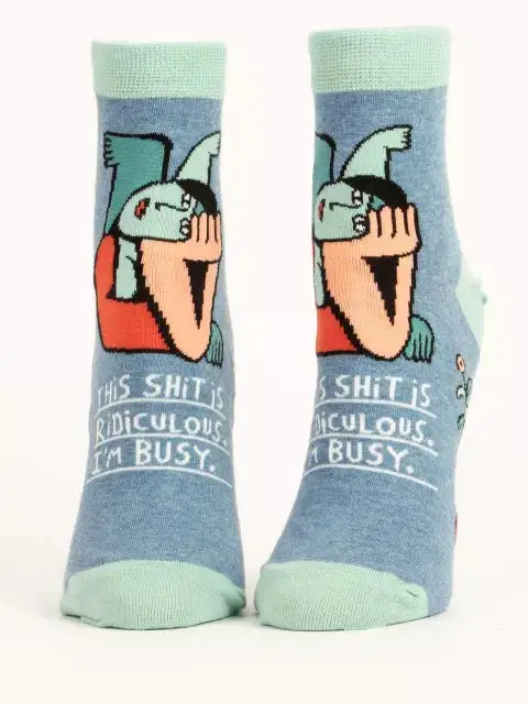 Women's Shit Is Ridiculous Ankle Socks