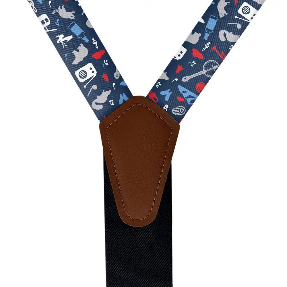 Scenic Emblem Suspenders