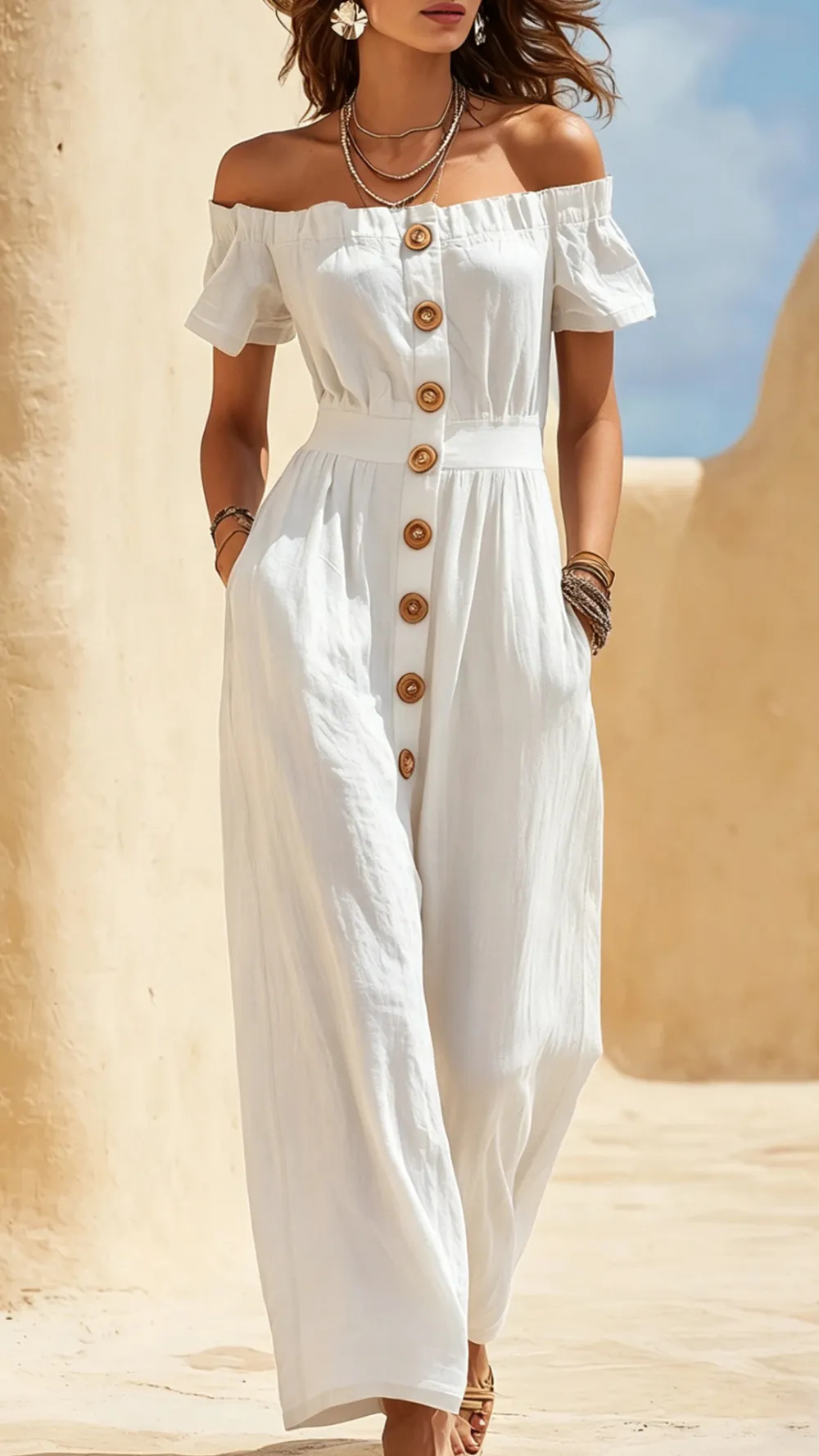 Tie Waist Jumpsuit