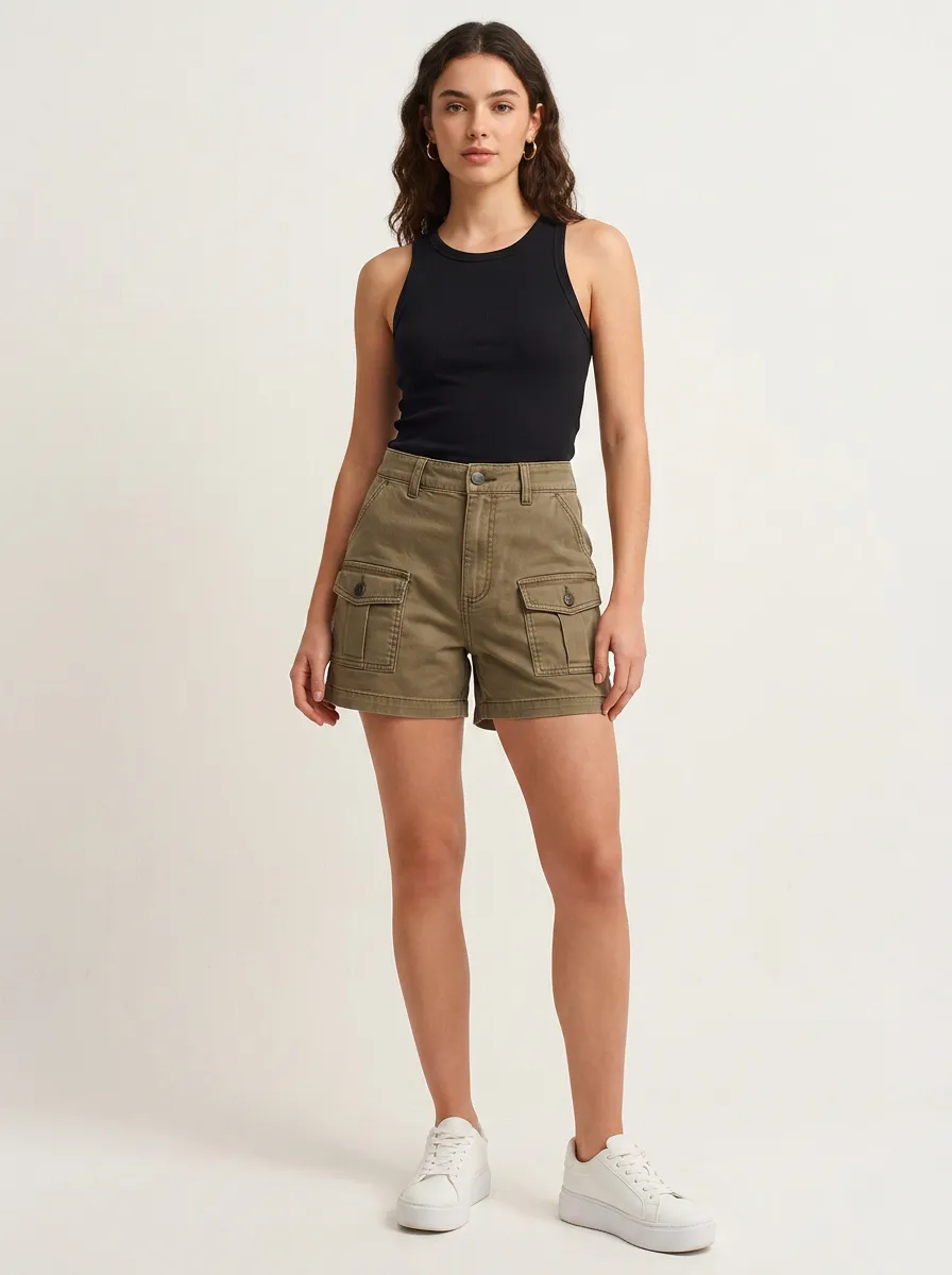 Women's Casual Outdoor Cargo Shorts