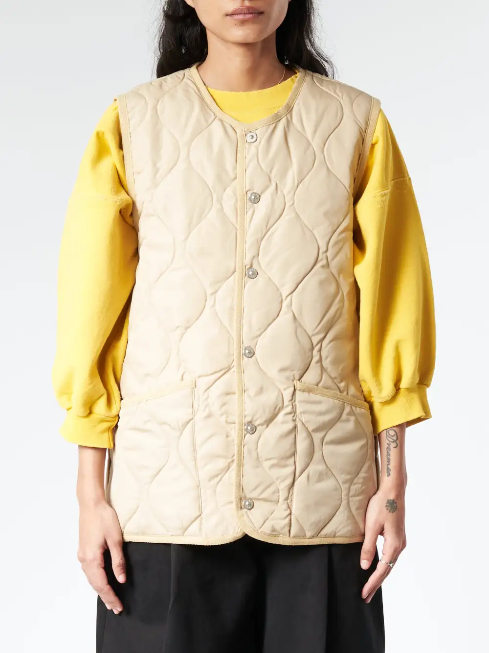 Men's Crew Neck Patch Pocket Vest
