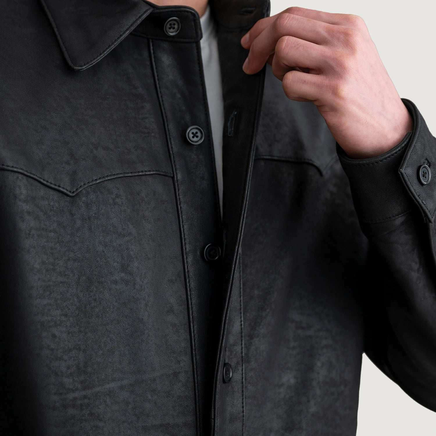 Men's Casual Leather Jacket