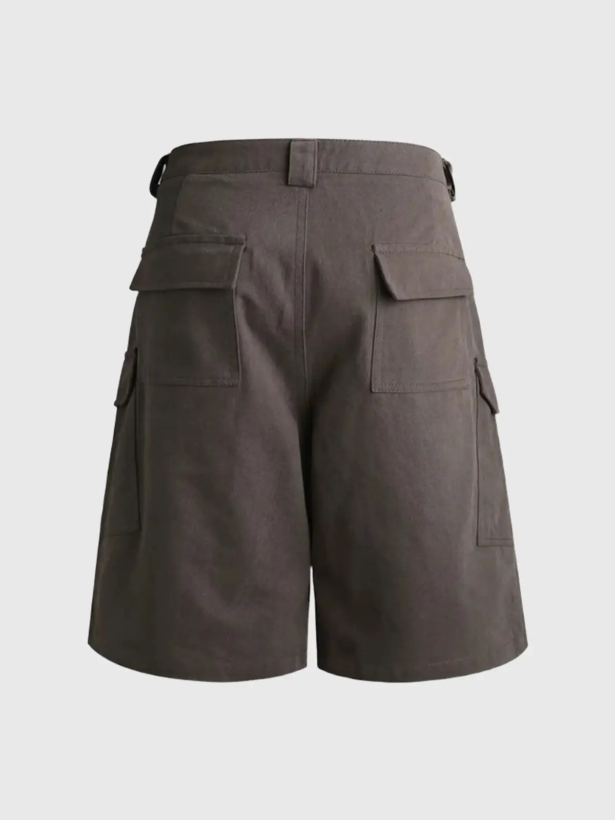 Structured Wide-Leg Shorts