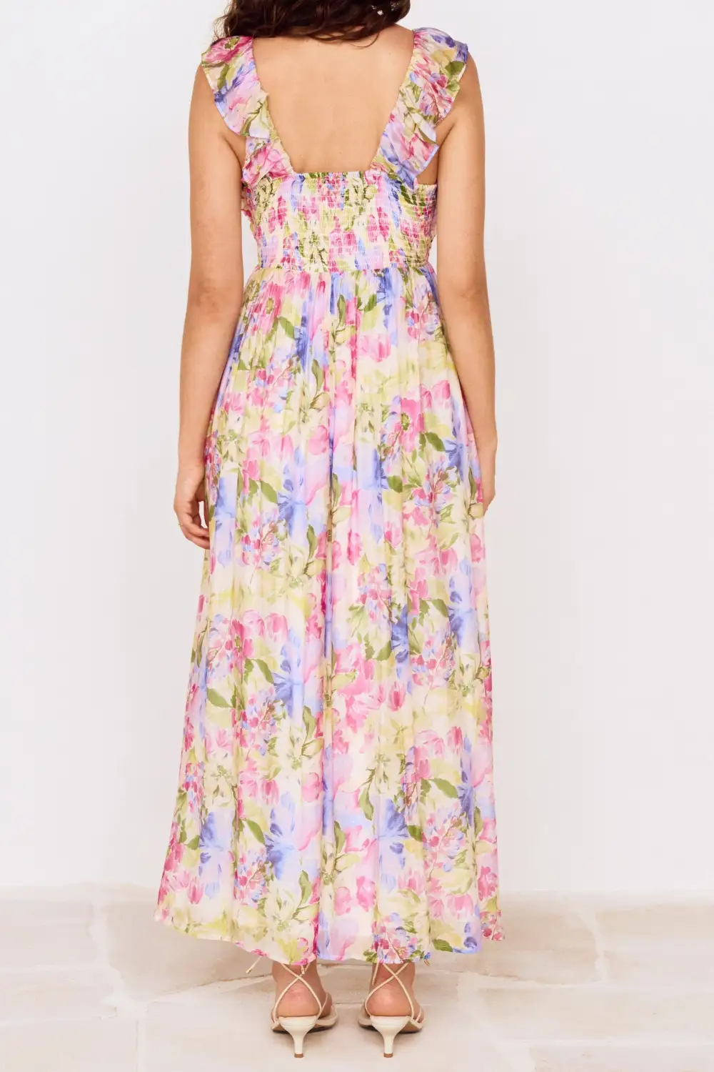 Maxi Halter Neck Dress