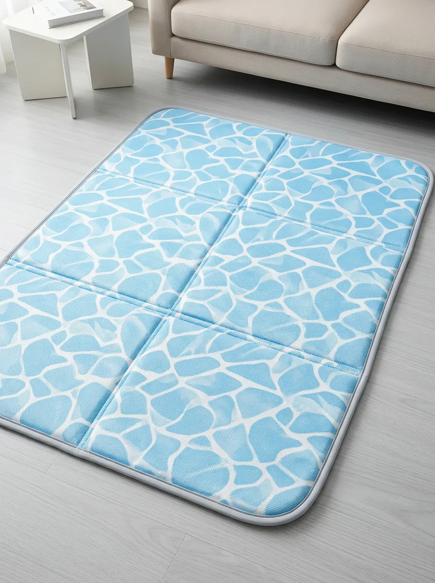 Summer Cooling Water Ripple Pattern Cooling Mat
