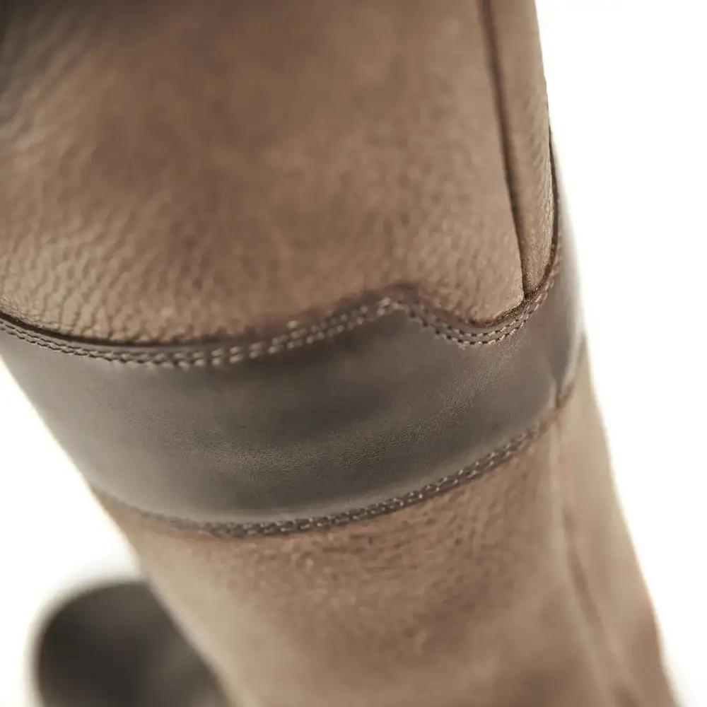 Versatile Weather-Ready Leather Riding Boots