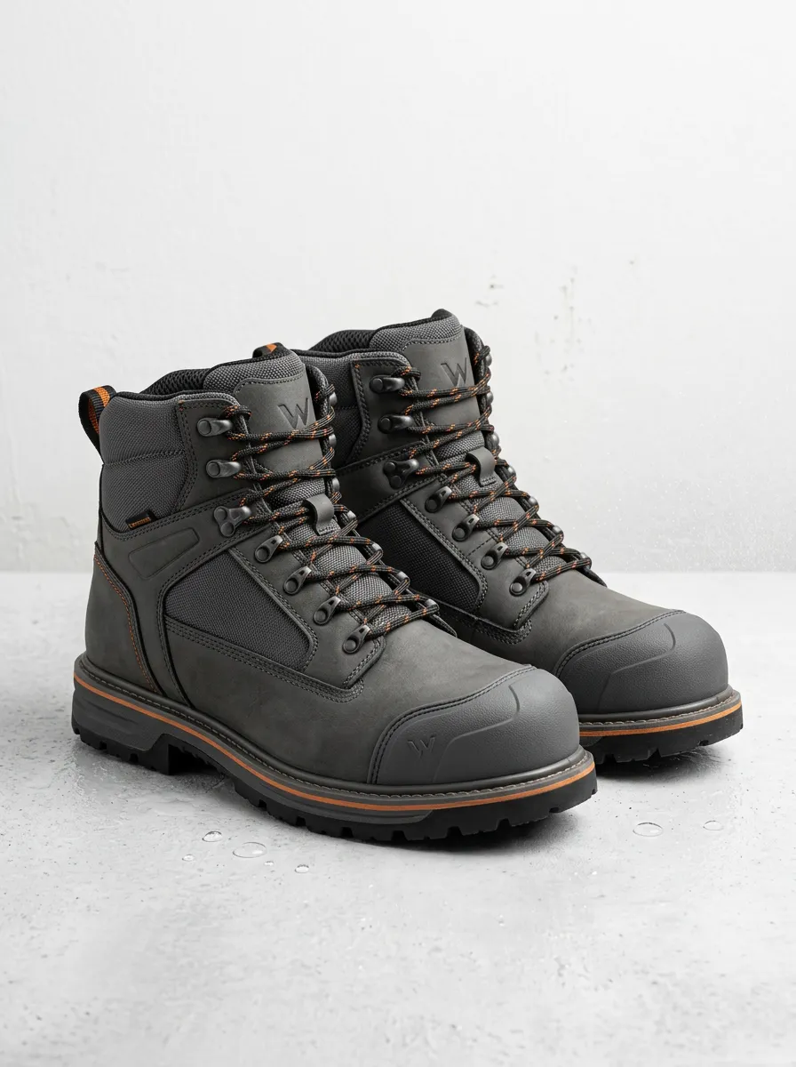 Essential Tactical Classic Look Men' Waterproof Work Boots