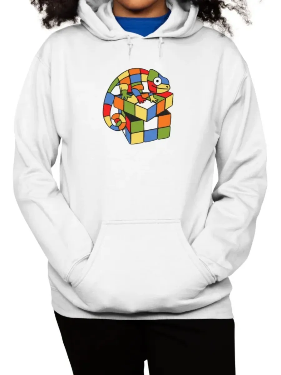 Rubik's Cube Chameleon Hoodie