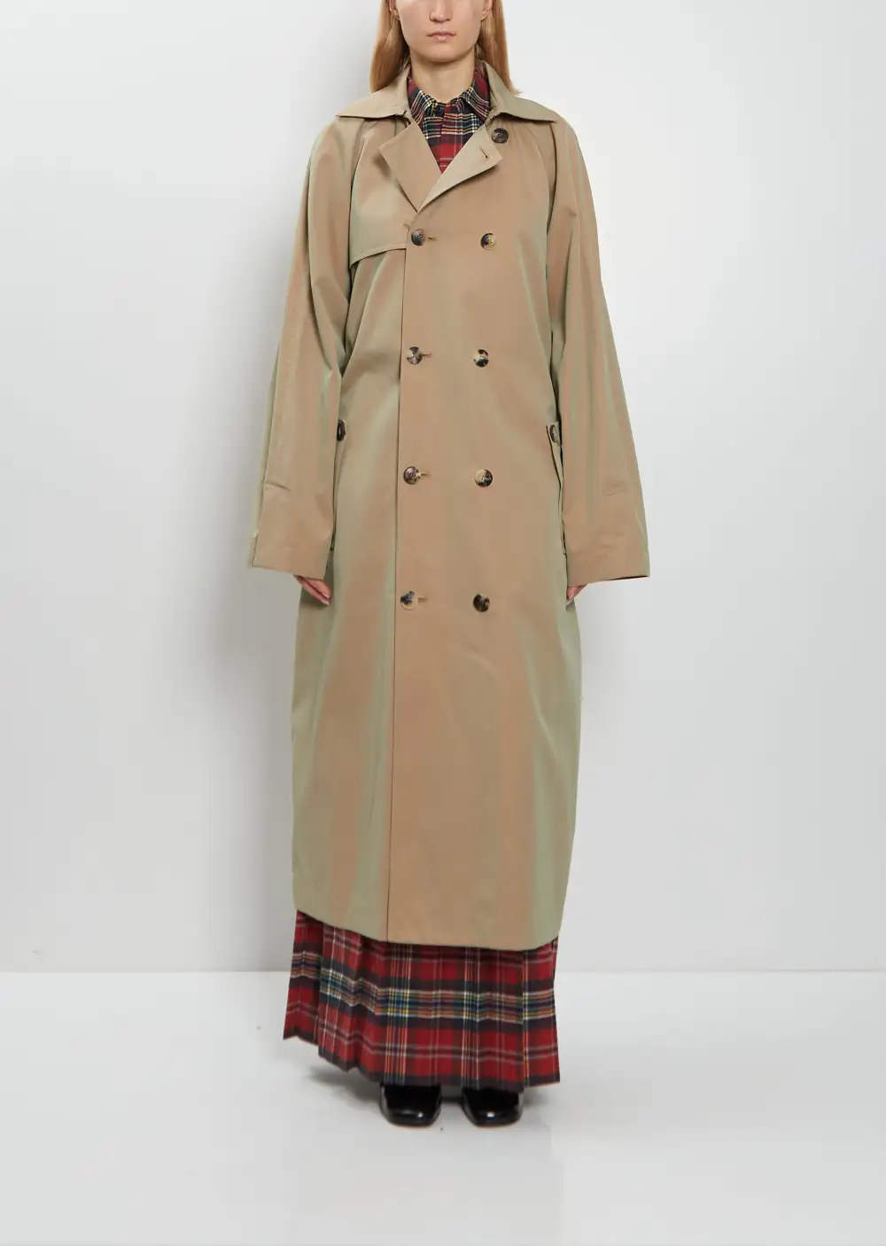 Women's Double Breasted Trench Coat