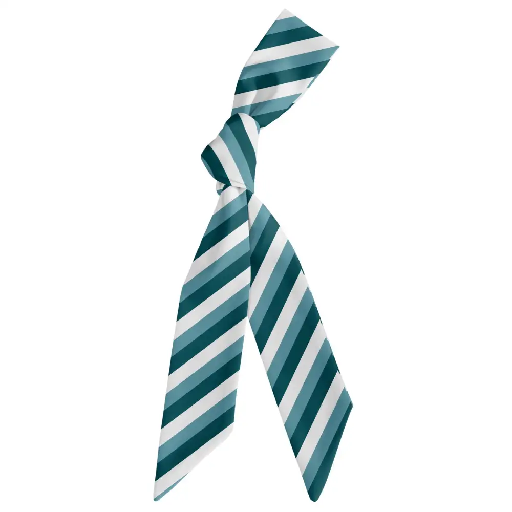 Columbine Stripe Pattern Hair Scarf