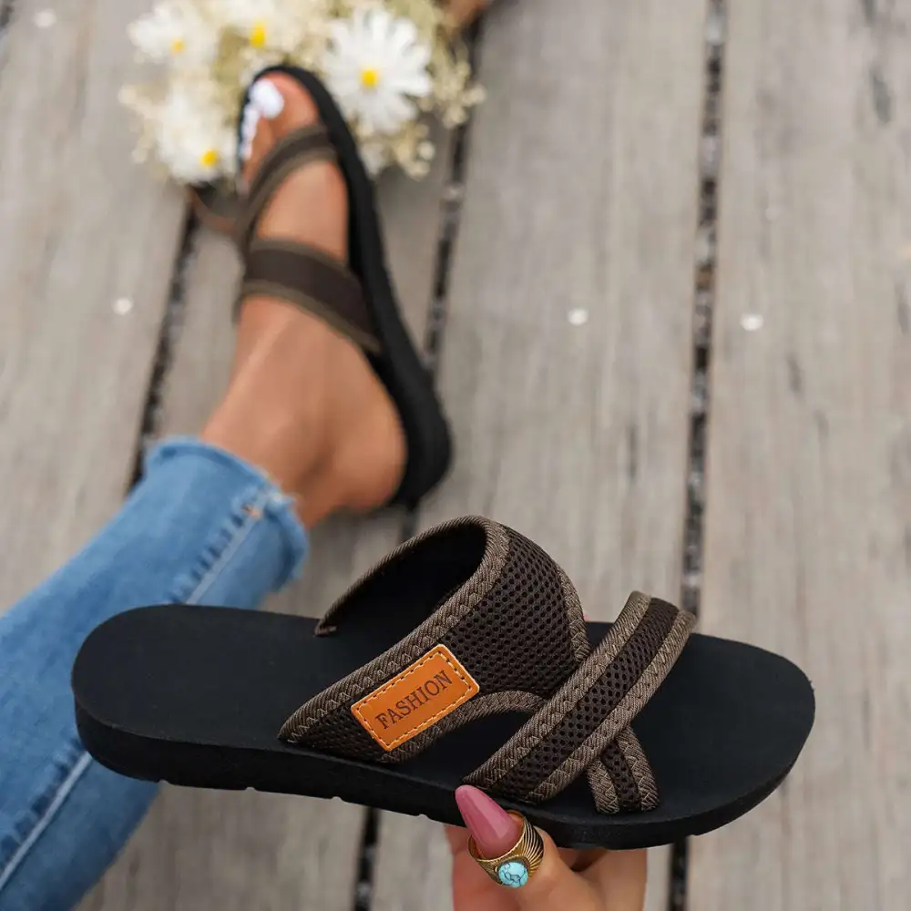 Soft Feel Knit Home Slippers