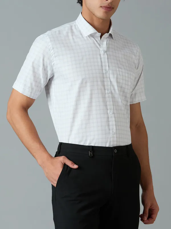 Weekend Checked Half Sleeve Classic Men's Formal Shirt