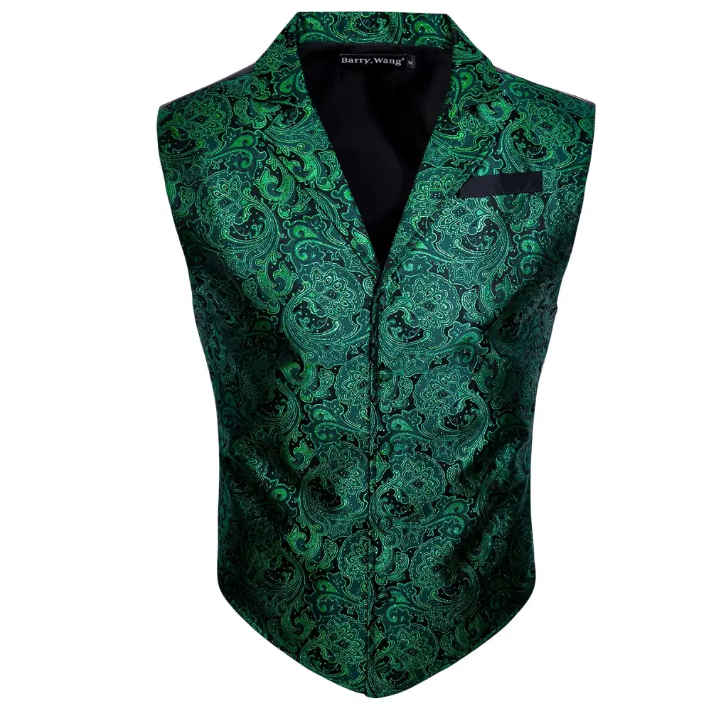 Polished Paisley Dress Vest