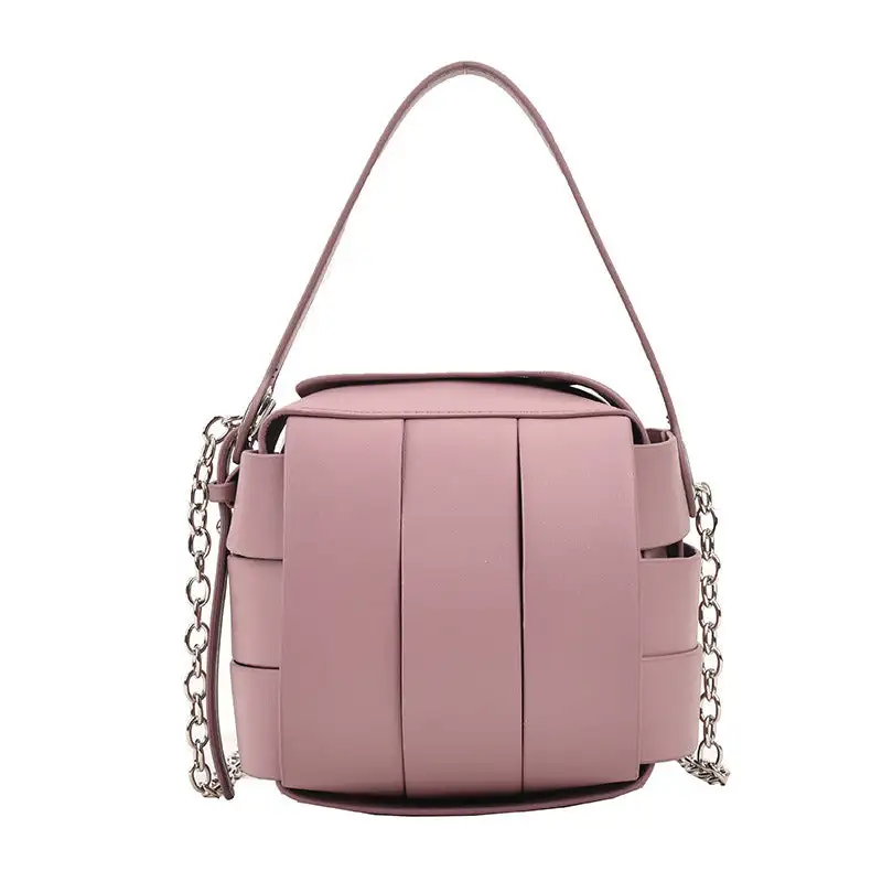 Sleek PU Leather Handbag Magnetic Buckle One-Shoulder Crossbody
