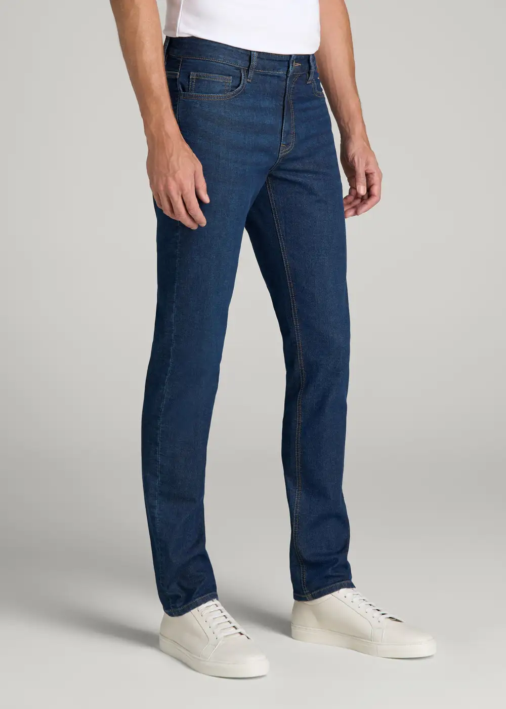 Men's Slim Fit Fleece Jeans
