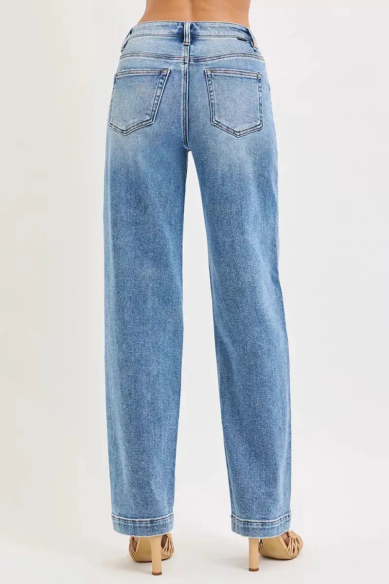 High Rise Baggy Jeans