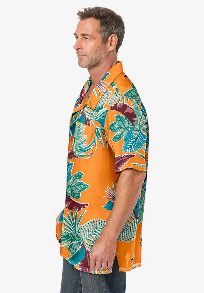 Printed Camp Shirt