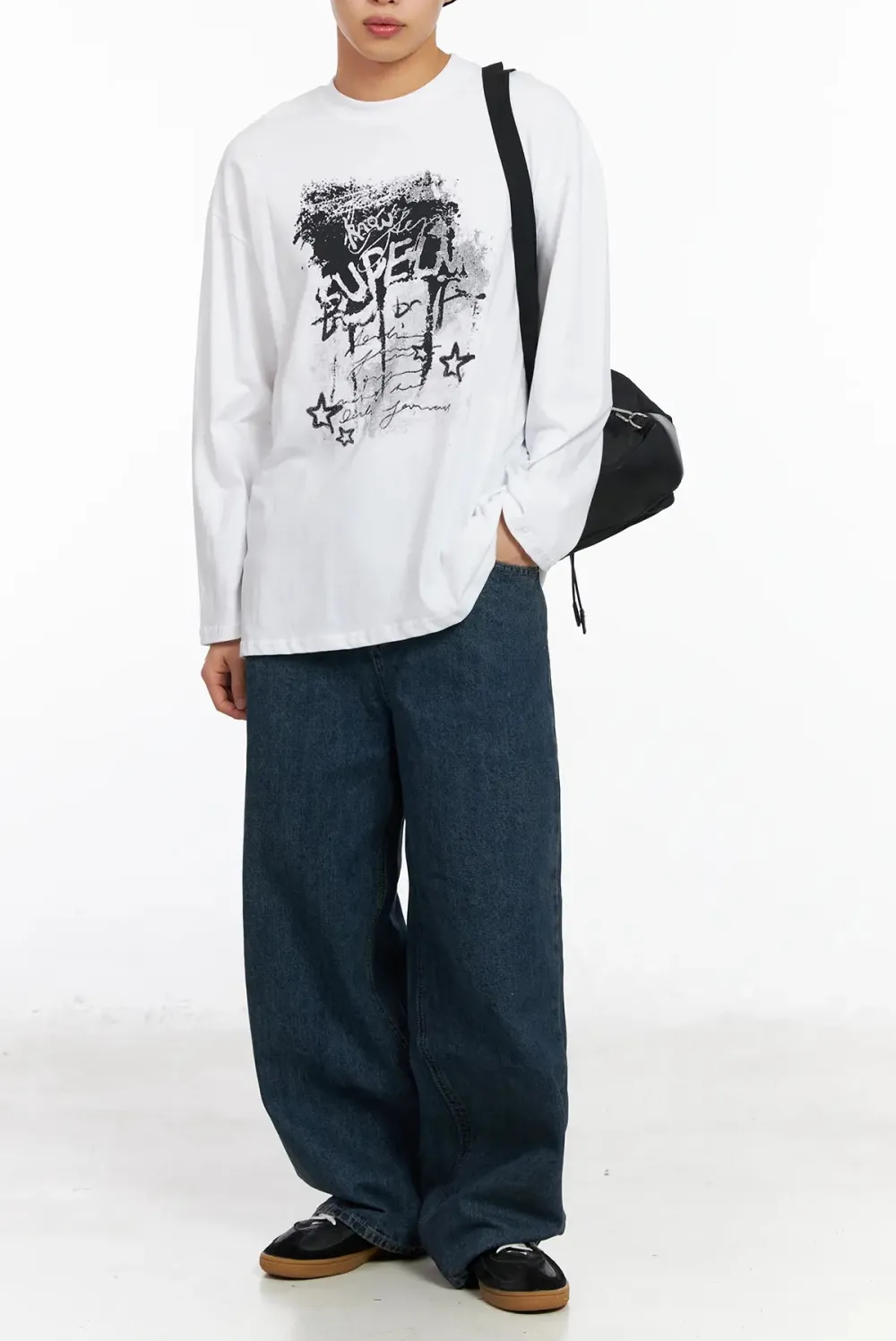 Men's Graphic Long Sleeve T-Shirt