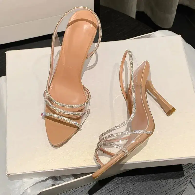 Classic Rhinestone Sparkle Slingback Pumps
