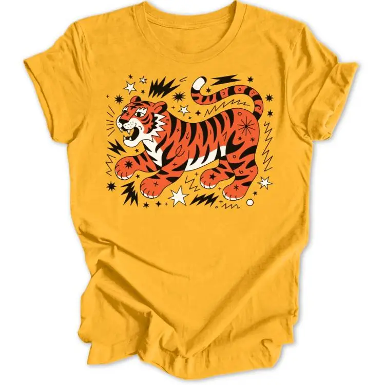 Tiger Doodle Unisex T-Shirt