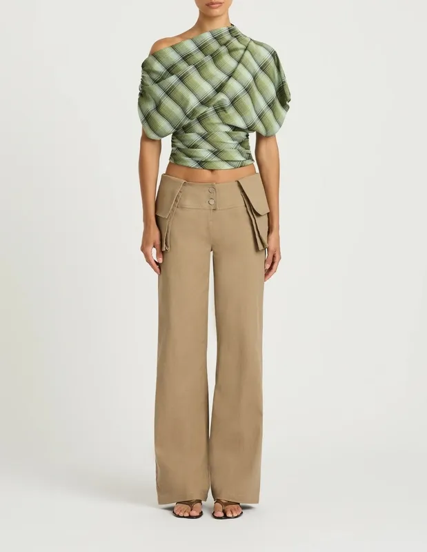 Taupe Cargo Pants