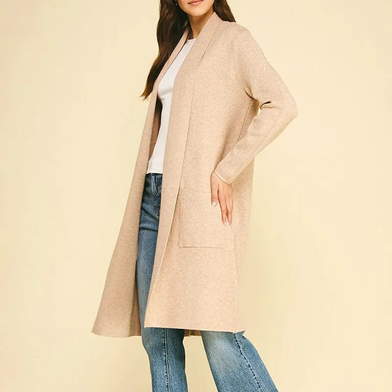 Open Front Cardigan