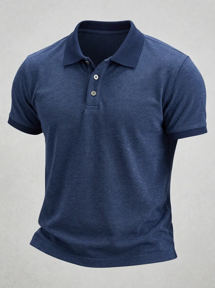 Refined Tailored-Look Men's Polo Shirt