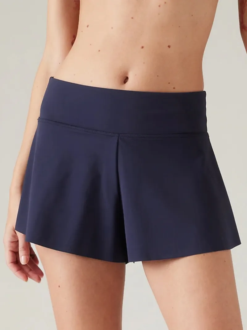 Ruffled Athletic Skort For Playful Casual Style