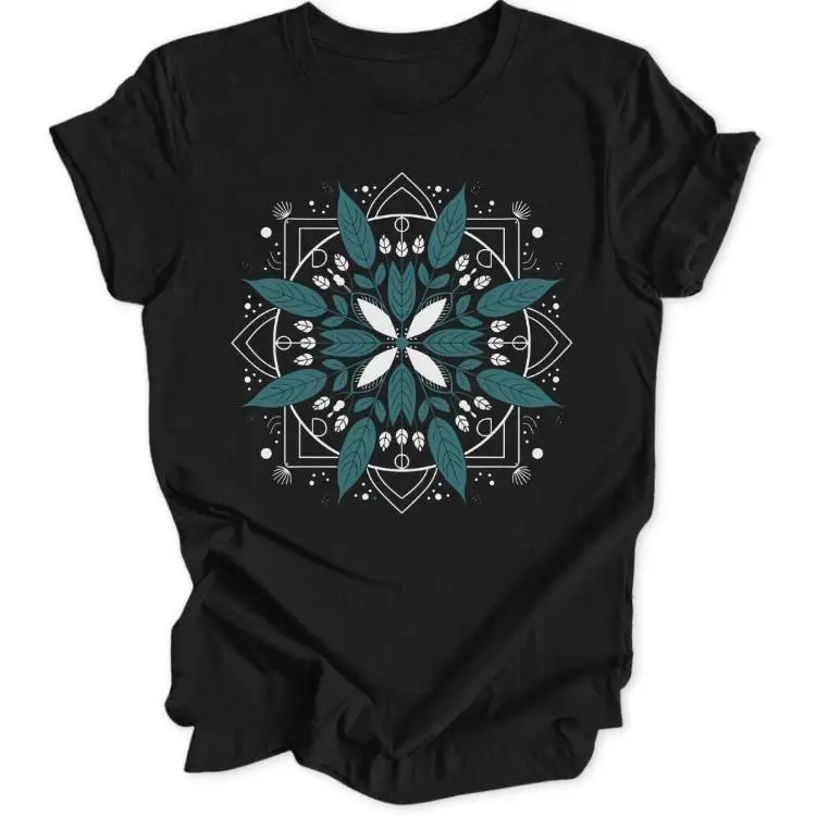 Leaf Mandala Unisex T-Shirt