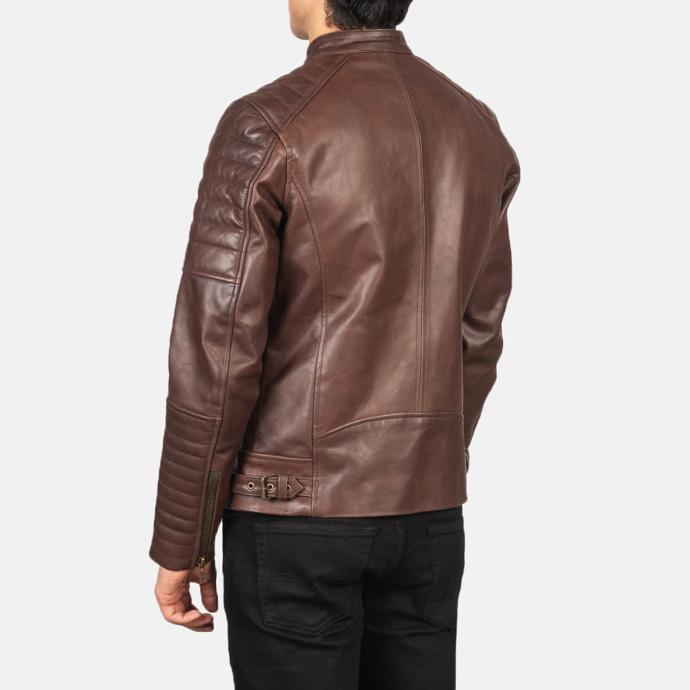 Men's Classic Heritage Biker Leather Jacket