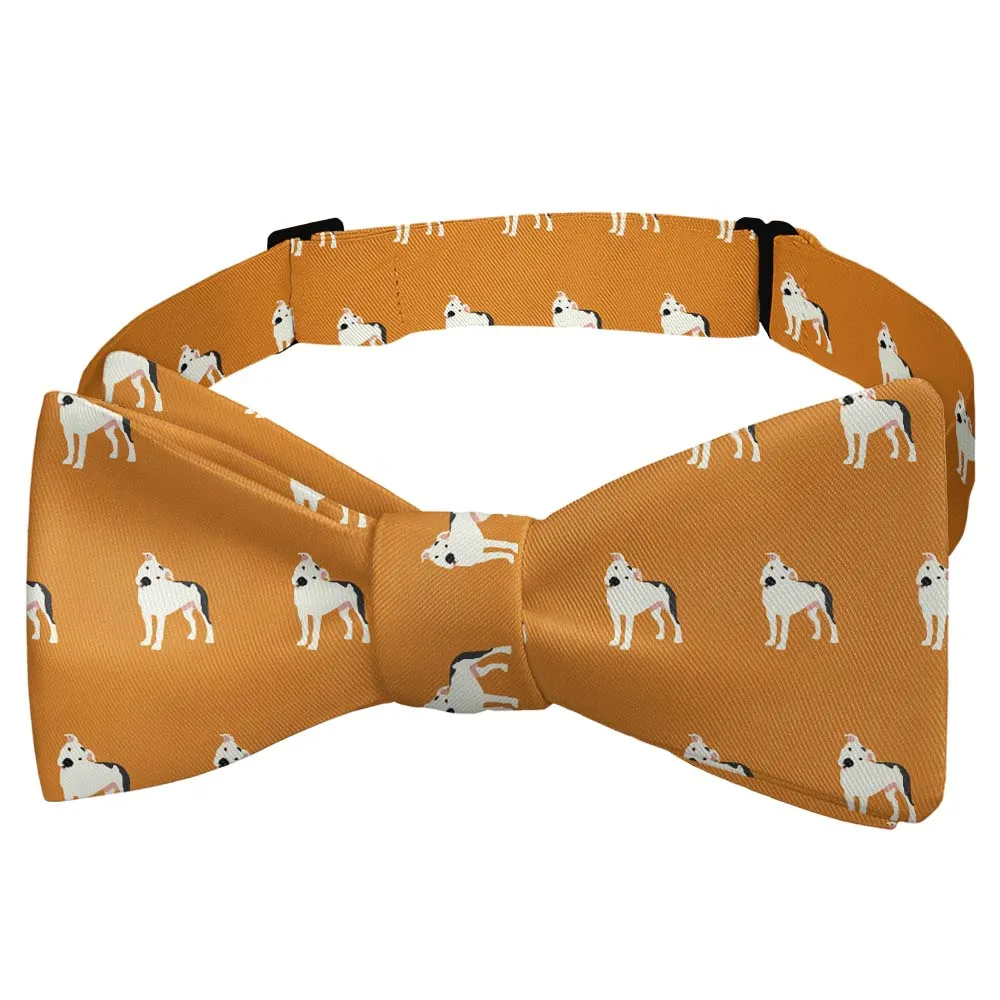 Pitbull Pattern Bow Tie