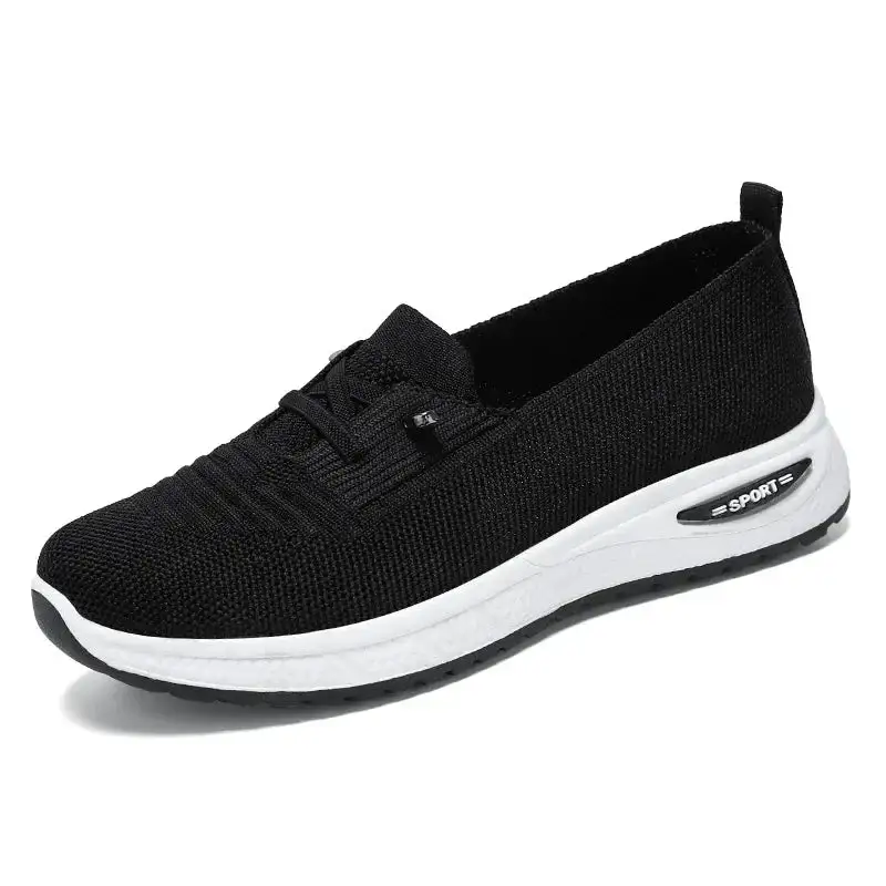 Lightweight Mesh Slip On Sneakers