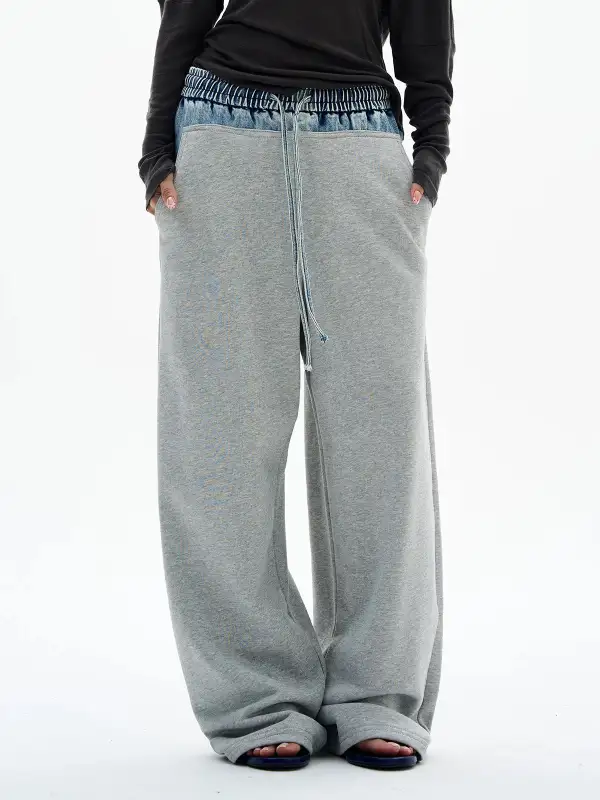 Baggy Denim Pants
