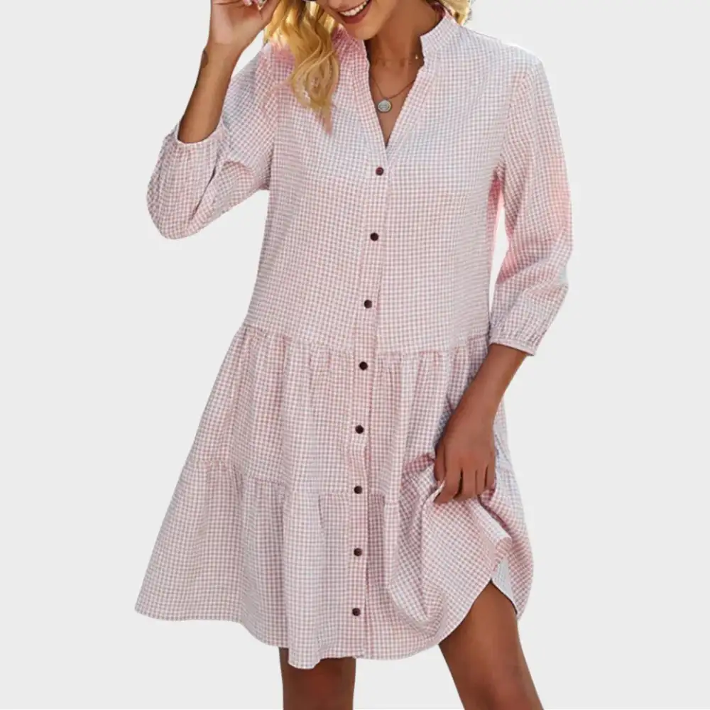Shirt Style Relaxed Casual Dress