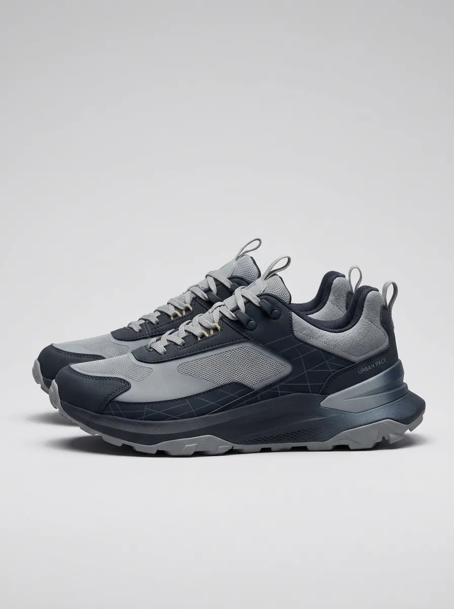 Grid Casual Sneakers