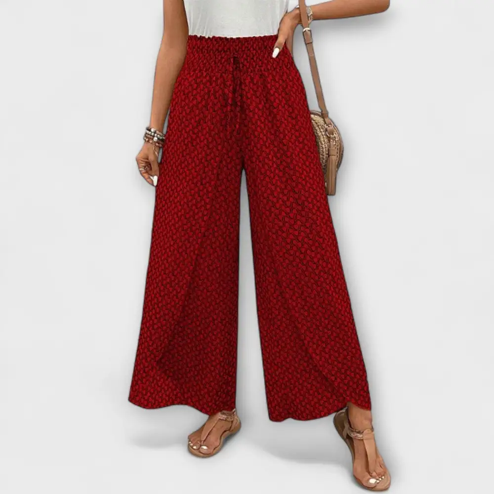 Palazzo Boho High Waist Trousers
