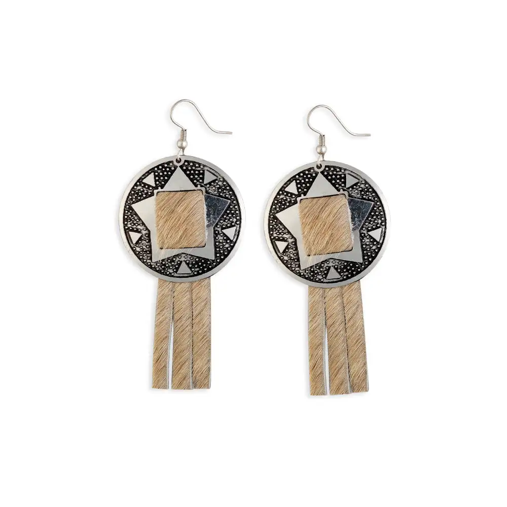 Bold Modern Celestial Star Earrings