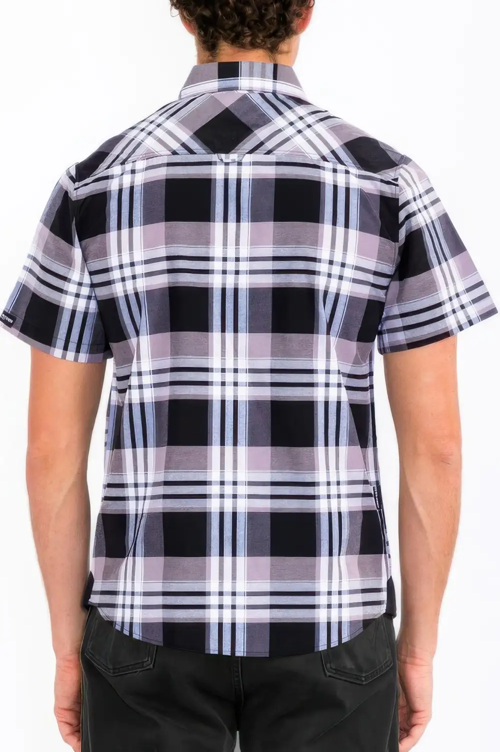 Men's Checkered Two Pocket Shirt