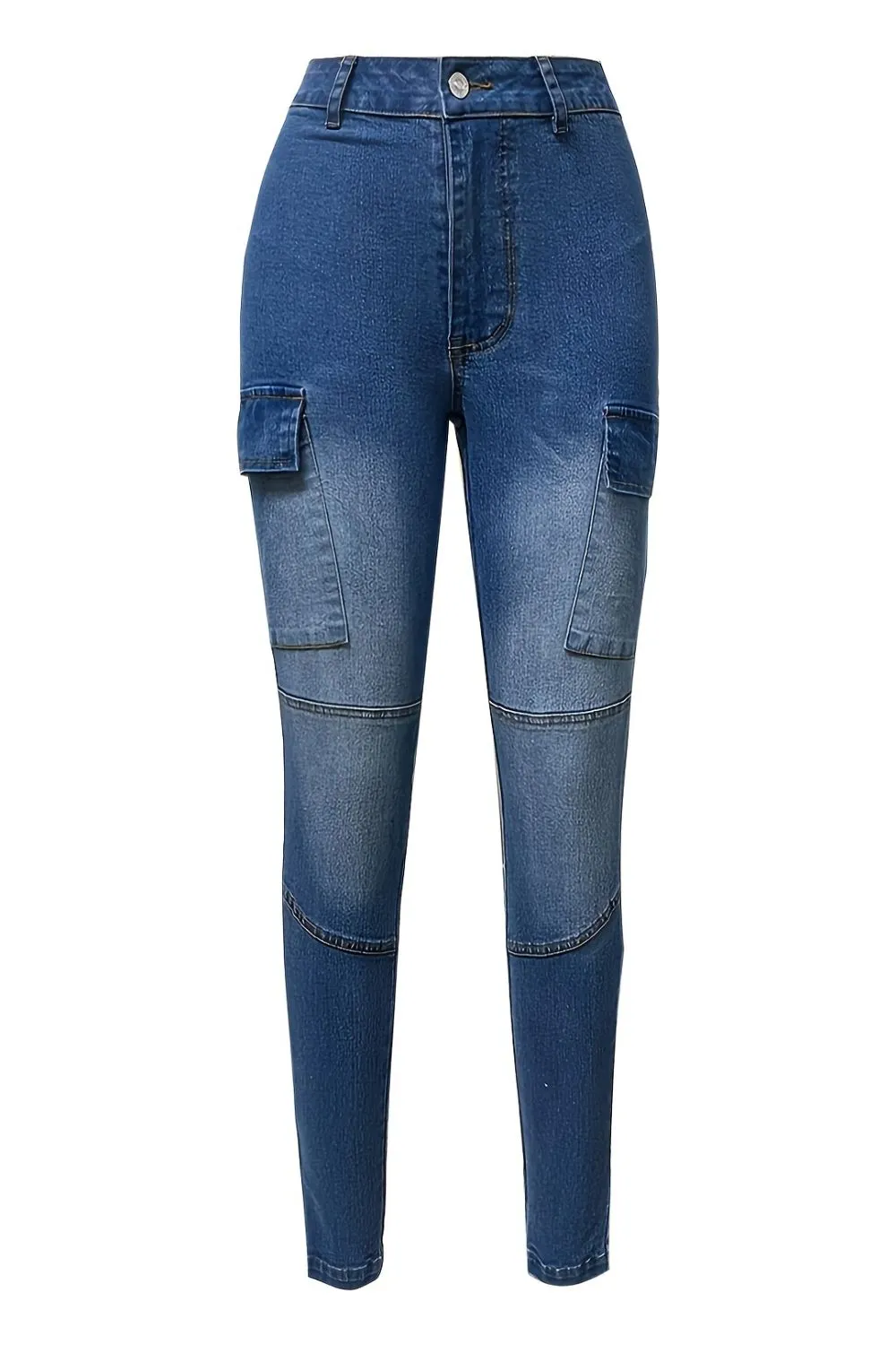 Skinny Jeans Pocket Denim