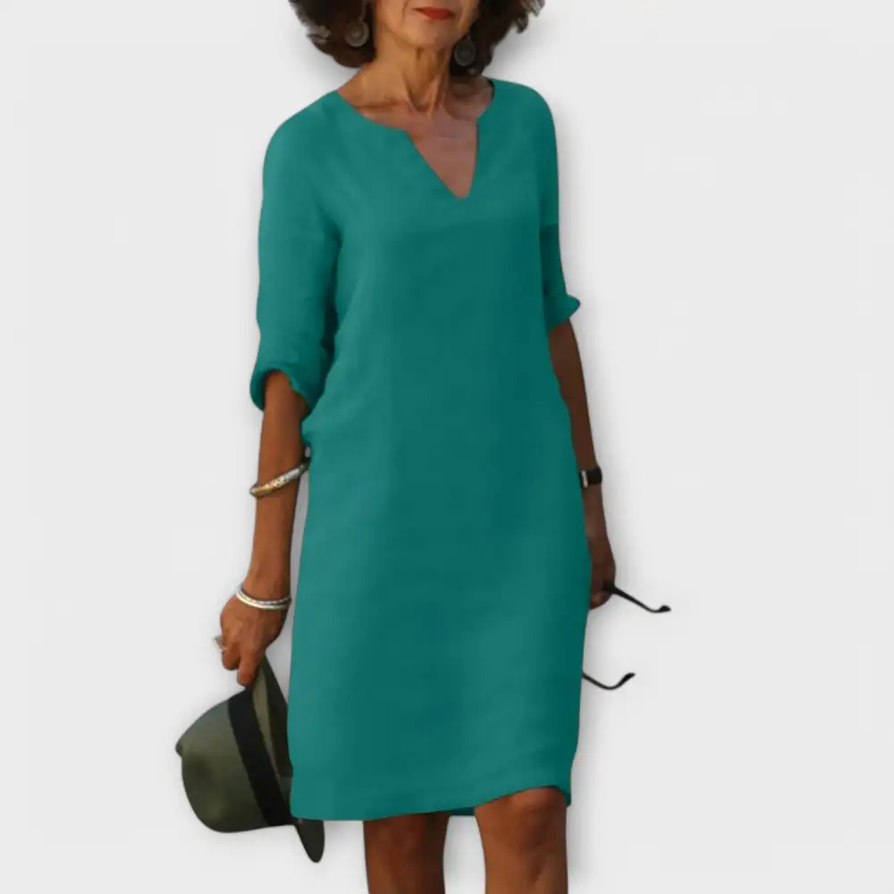 V-Neck Everyday Casual Dress