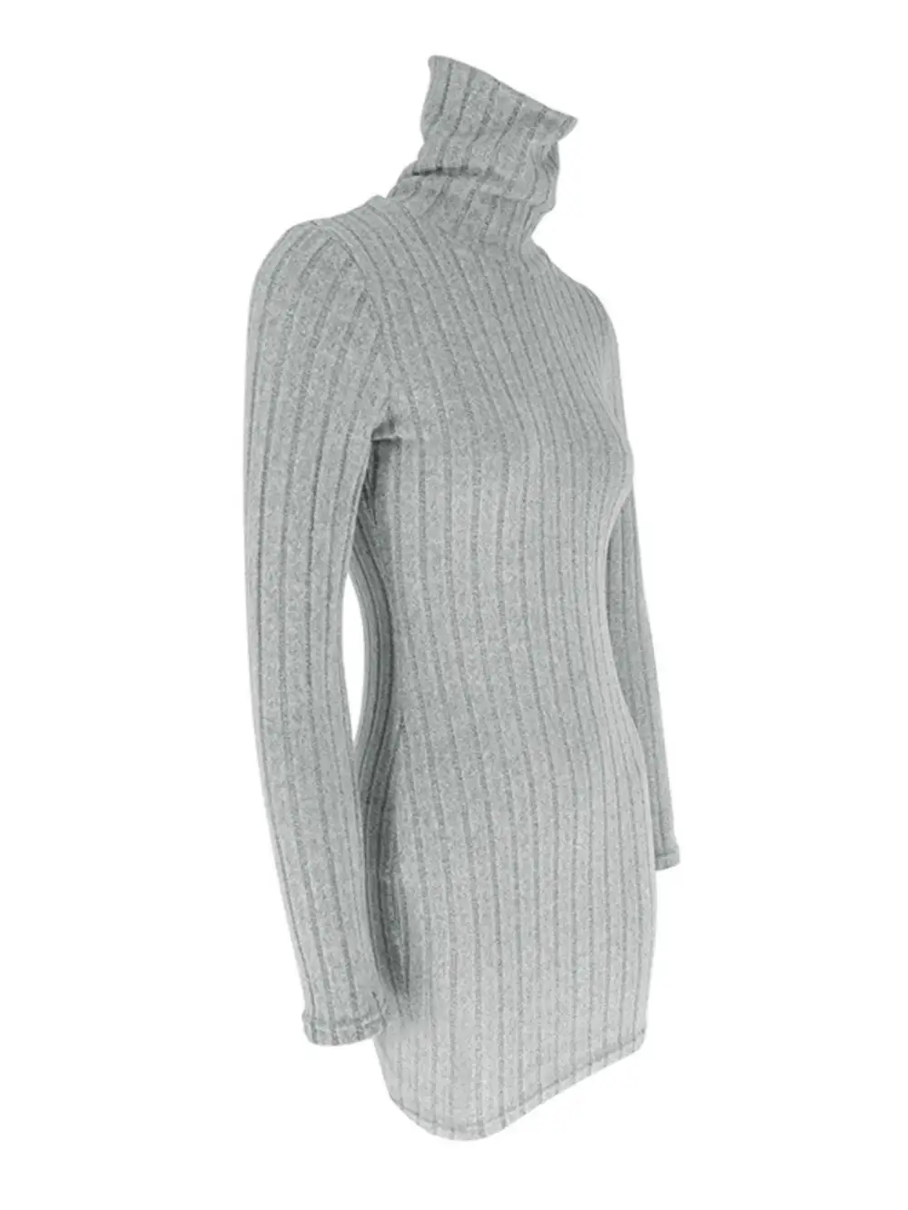 Ribbed Mini Dress