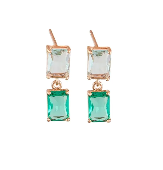 Clara Drop Stud Earrings