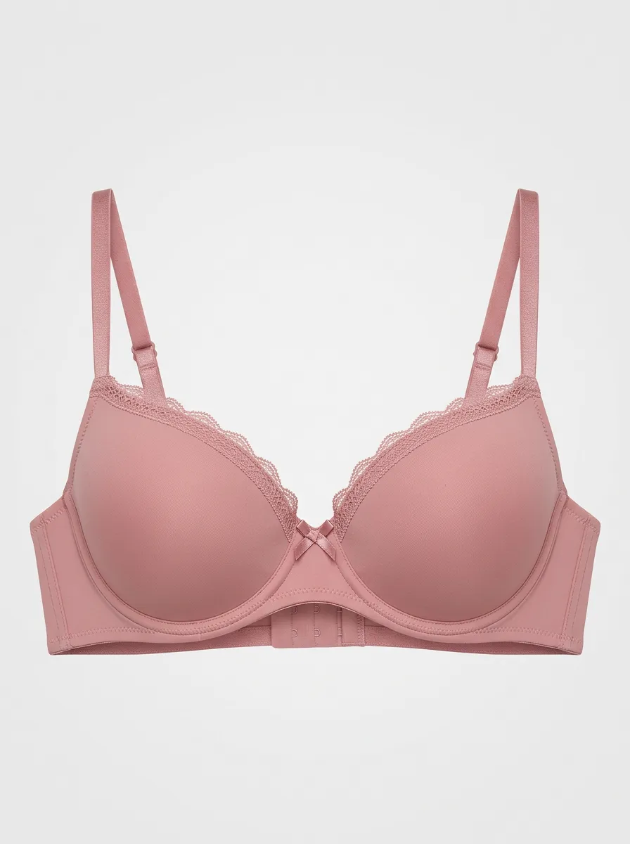 Women's Modern Padded Lace-Trim Bra