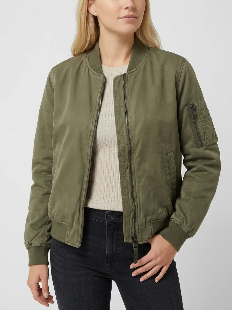 Classic Quilted Utility Women's Casual Jacket